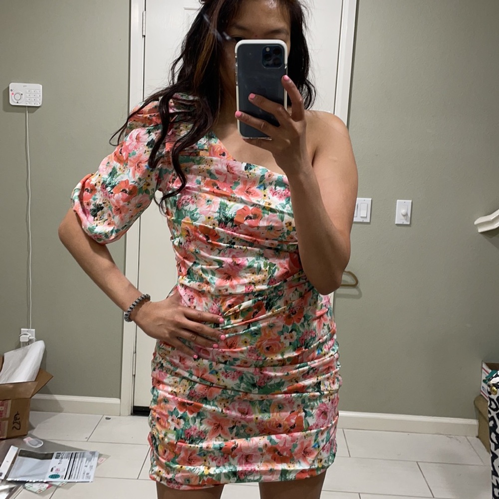 Zara Floral Dress SZ L